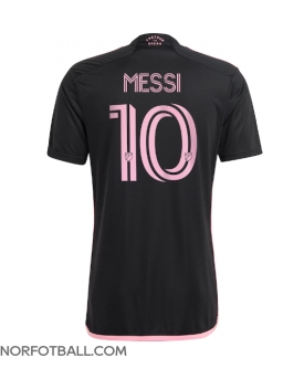 Billige Fotballdrakt Inter Miami Lionel Messi #10 Replika Bortedrakt 2024-25 Kortermet